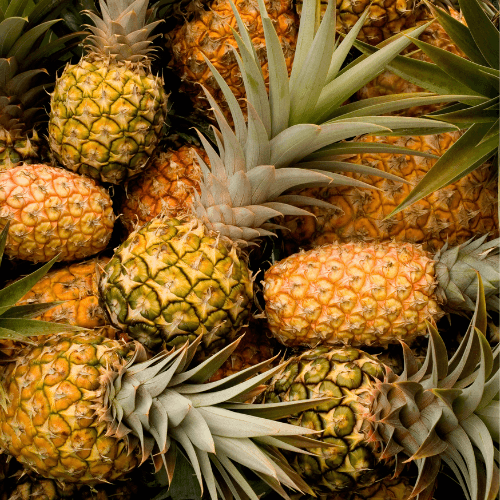 Pineapple burning tongue remedy