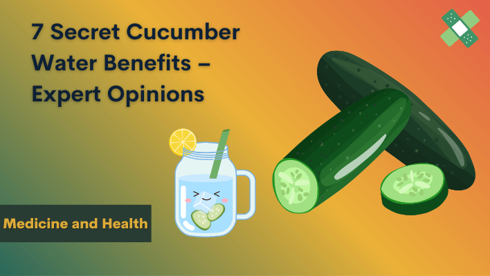 cucumber water benefits
