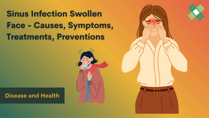 sinus infection swollen face