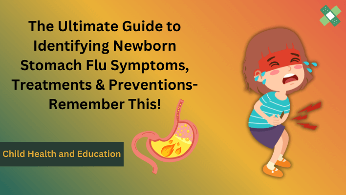 newborn stomach flu symptoms